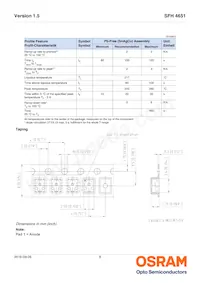 SFH 4651-UV Datasheet Page 8