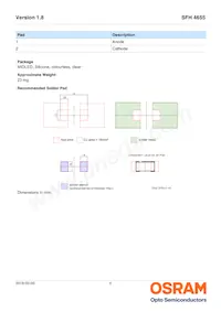 SFH 4655-UV Fiche technique Page 6