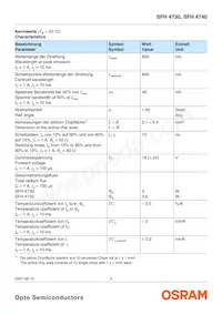 SFH 4740 Datenblatt Seite 3