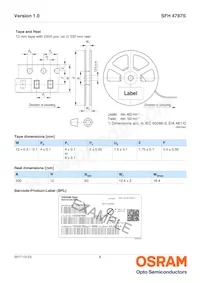 SFH 4787S Datasheet Pagina 8