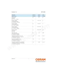 SFH 4881 Datasheet Pagina 3