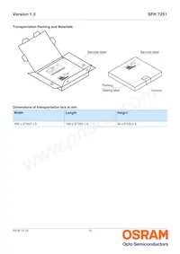 SFH 7251 Datasheet Page 12