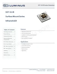 SST-10-IR-B90-H940-00數據表 封面