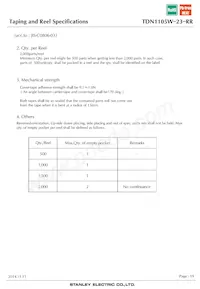 TDN1105W-23-RR Datasheet Page 19