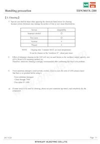 TDN3803X-2B0 Datasheet Page 11