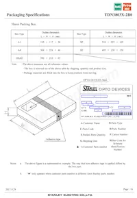 TDN3803X-2B0 Datasheet Pagina 16