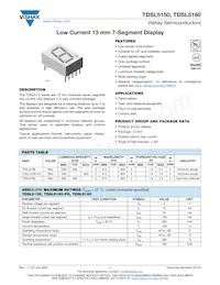 TDSL5160-GH Datasheet Cover