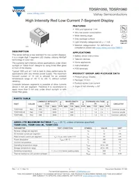 TDSR1050-KL Datasheet Cover