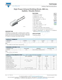 TSPF6200 Datasheet Cover