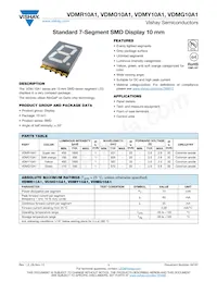 VDMR10A1 Datasheet Cover