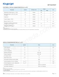 WP710A10F3BT Datasheet Page 2