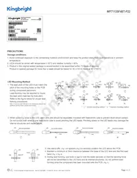 WP7113SF4BT-P22 데이터 시트 페이지 4