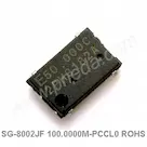 SG-8002JF 100.0000M-PCCL0 ROHS