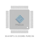 SG-615PTJ 33.3333MB: PURE SN