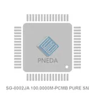 SG-8002JA 100.0000M-PCMB PURE SN
