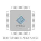 SG-8002JA 50.0000M-PCBL0 PURE SN