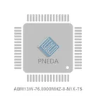 ABM13W-76.8000MHZ-8-N1X-T5