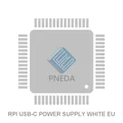 RPI USB-C POWER SUPPLY WHITE EU