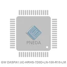 GW DASPA1.UC-HRHS-7D8D-LN-100-R18-LM