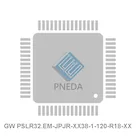 GW PSLR32.EM-JPJR-XX38-1-120-R18-XX