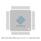 GW PSLR32.PM-LSLT-A131-1-150-R18-MC