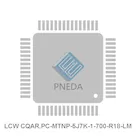 LCW CQAR.PC-MTNP-5J7K-1-700-R18-LM