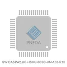 GW DASPA2.UC-HSHU-5C8G-KM-100-R18