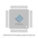 UPD70F3231M1GB(A)-GAH-E3-DE-AX